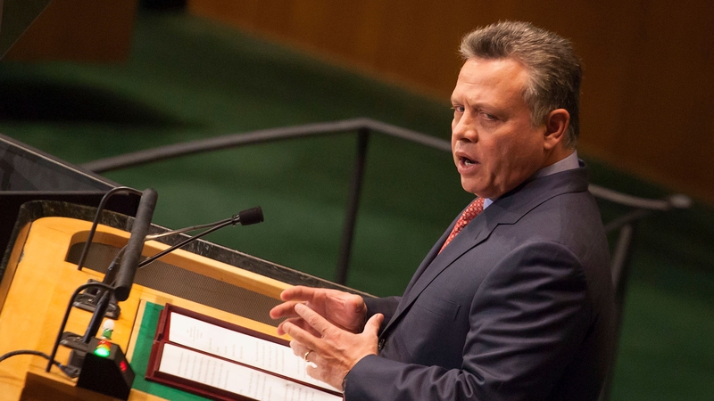 King Abdullah of Jordan says he is committed to cracking down on corruption