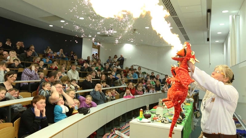 Informal science activities improve perceptions of scientists, moving from "boring" and "clever" to approachable "normal" people who can do amazing things with fire