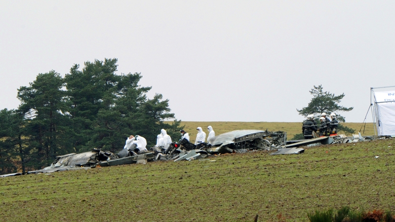 About 70 firefighters put out a blaze at the scene of the crash