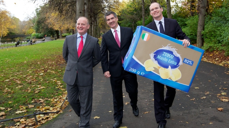 Irish Dairy Board to supply Tesco shops in Poland, the Czech Republic, Slovakia and Hungary with butter