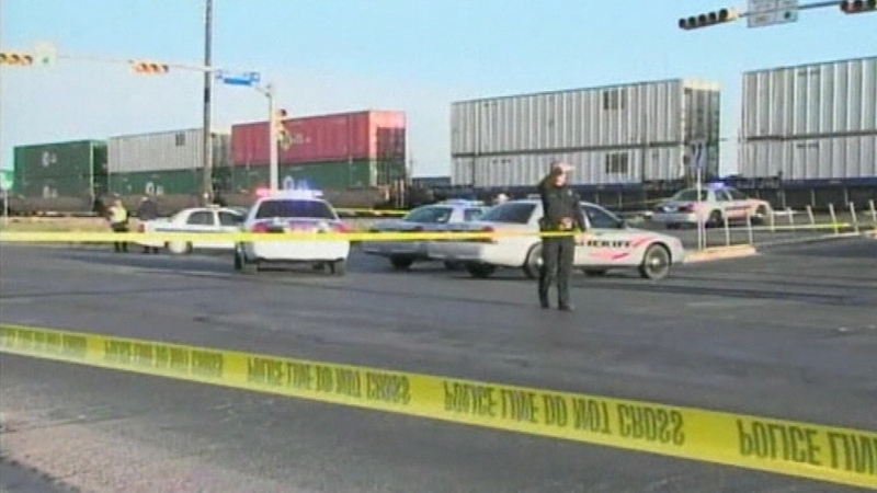 One witness said the train track crossing gates did not make their usual warning noise