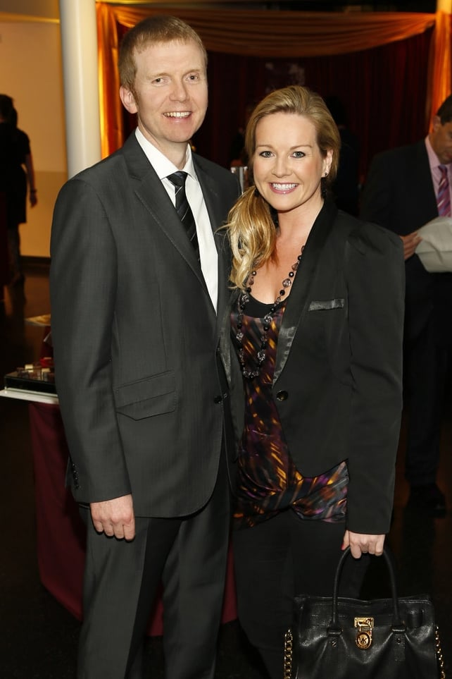 Conrad Digan and Claire Byrne