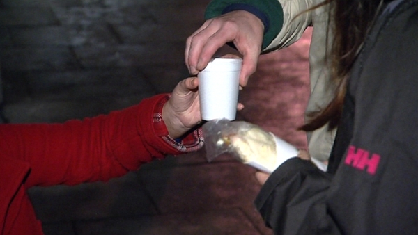 Sam McGuinness of Dublin Simon said his organisation is dealing with 1,700 people