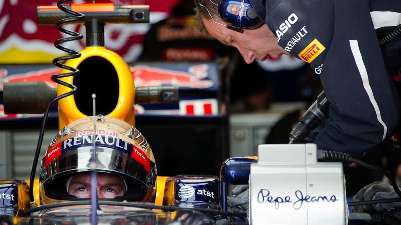 Vettel has his sights set on clinching the world title this weekend