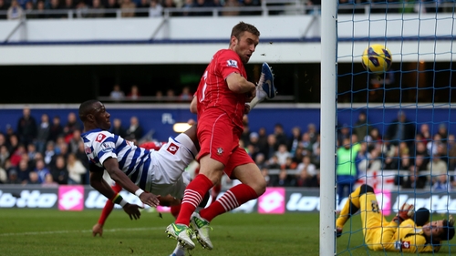 Ricky Lambert put the Saints in front