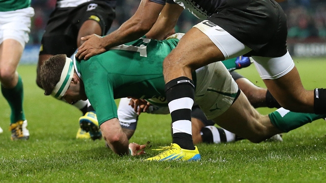 And Fergus McFadden soon added another five-pointer for the home side