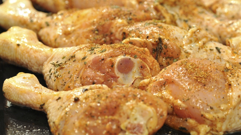 Chicken & Sweet Potato Traybake with Curry Spices