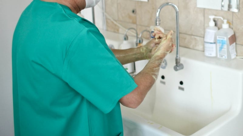 The report says hand hygiene compliance needs to be improved