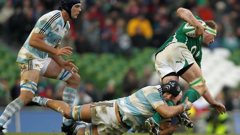 Ireland currently lie one place below Argentina in the world rankings