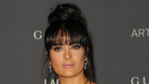 Salma Hayek cried before nude scene