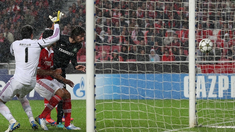 Georgios Samaras had levelled for Celtic but they could not hang on for a point