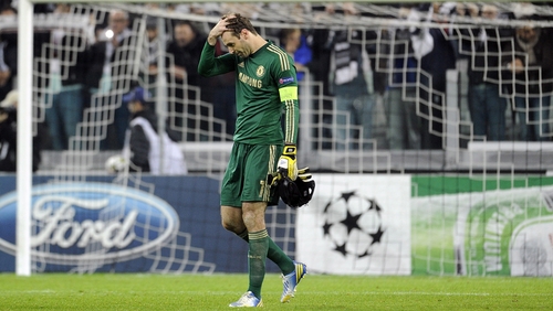 Petr Cech is unhappy with being second fiddle at Chelsea
