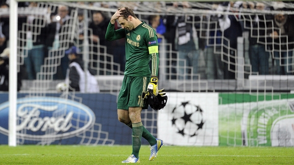 Petr Cech is unhappy with being second fiddle at Chelsea