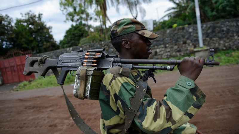 M23 rebels have captured the town of Sake in eastern Congo