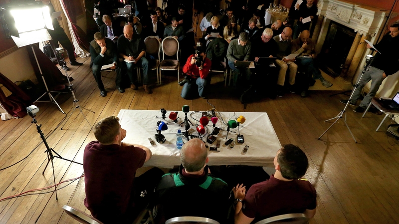 Jamie Heaslip (l): 'We just have to treat it like we treat every game and chance that we get'