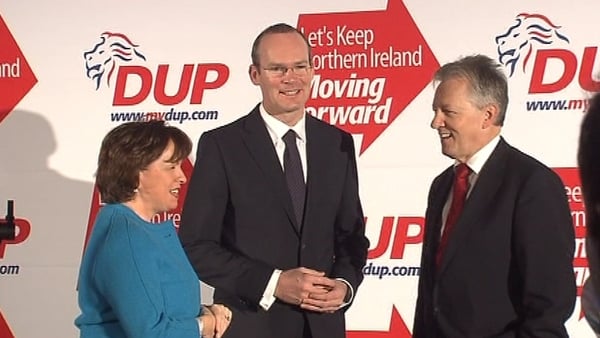 Simon Coveney delivered an address as the two-day event got under way