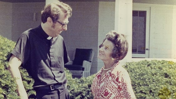 Rose Kennedy in Radharc 'Mother of the Kennedys' pictured with Dermod McCarthy Image courtesy of IF…