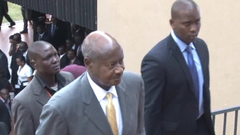 Heads of state from Africa's Great Lakes region met in Uganda