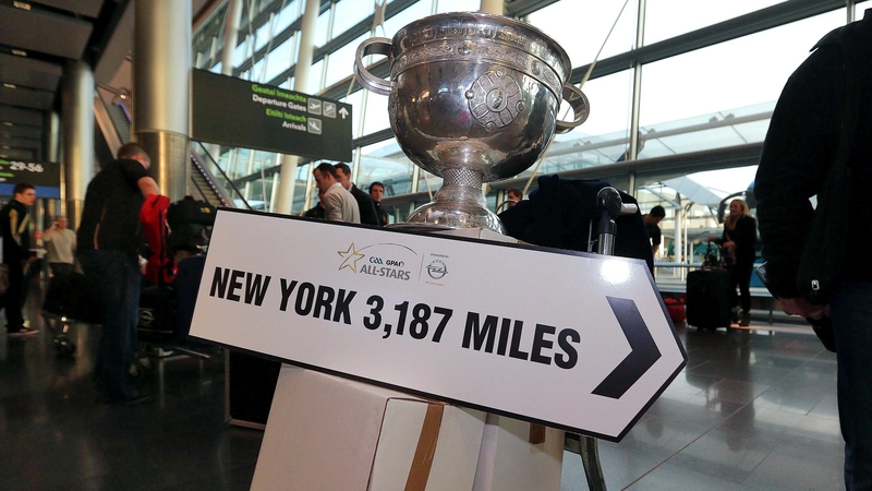 GAA President Liam O’Neill has said a competitive match in New York would be fitting of their contribution to the sport
