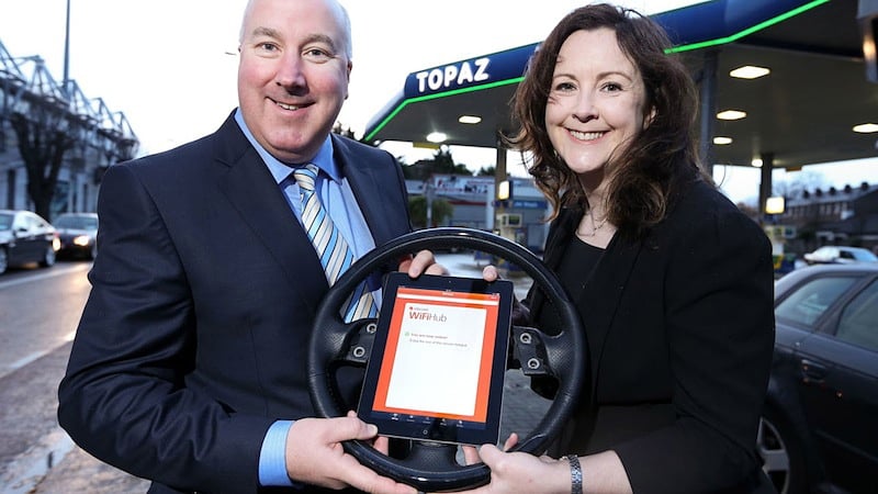 Eircom has partnered with Topaz to rollout eircom WiFiHub in 110 Topaz petrol stations across Ireland