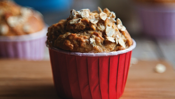 Banana and Oatmeal Muffins