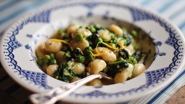 Creamy Spinach Gnocchi