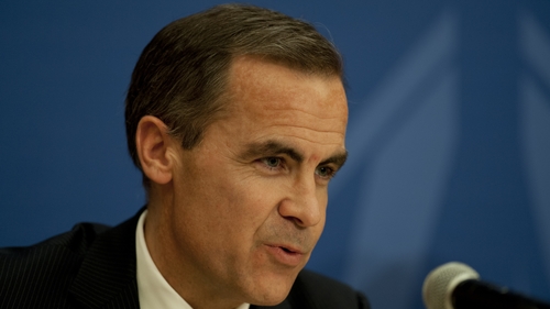 Bank of England's Mark Carney said the UK economy had more momentum than the bank would have expected