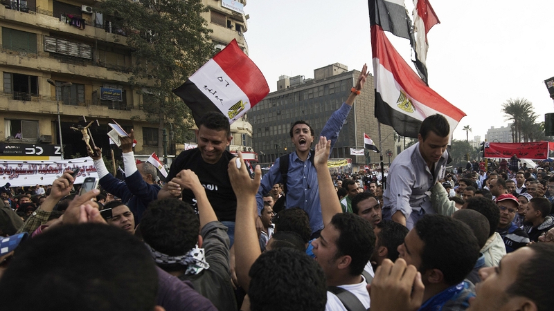 Protesters have been staging a sit-in at the square since Friday night
