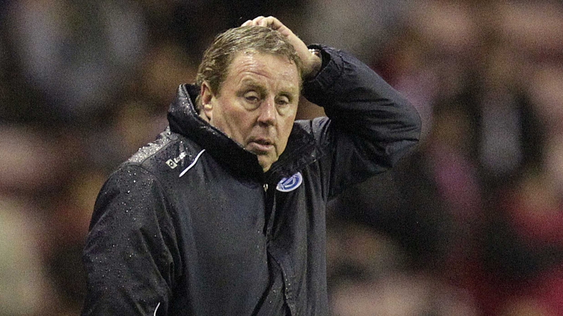 Harry Redknapp secured his first point as QPR boss last night