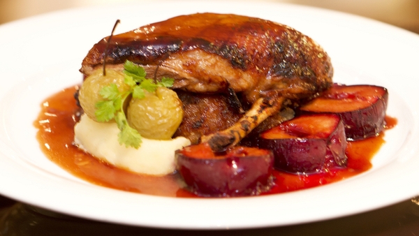 Hotel Meyrick's Roast Silver Hill Duck with Spiced