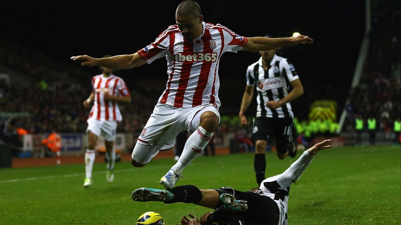 Jonathan Walters was on the mark for Stoke