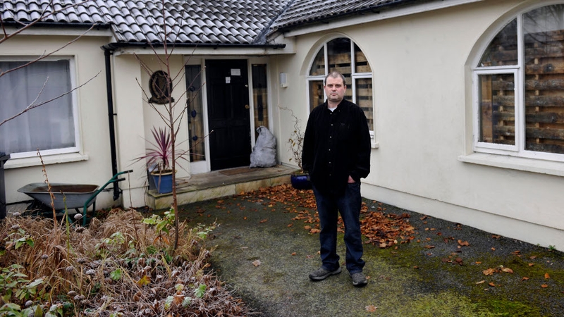 Andrew Bradshaw had been locked out of his home in Mullingar (Pic: Jon McCauley)