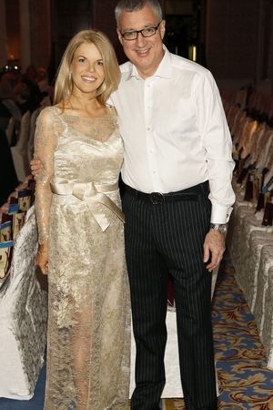 Marietta Doran and Sen. John Crown