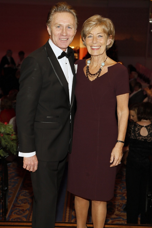 Sen. Eamonn Coughlan and Olivia Mitchell