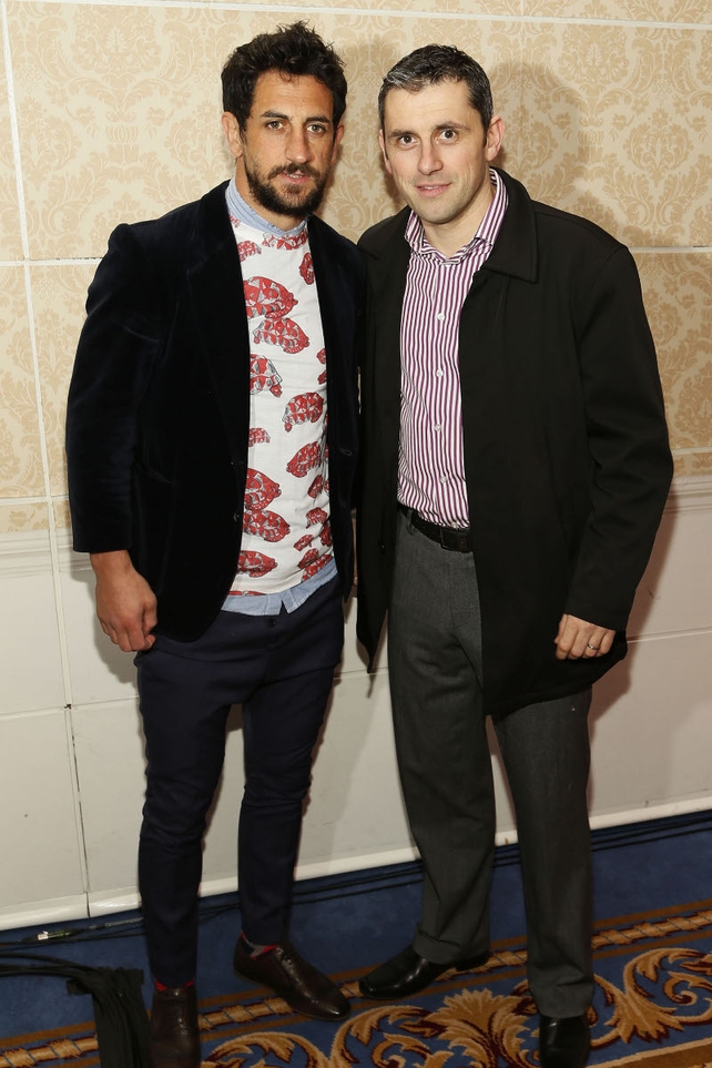 Paul Galvin and Alan Brogan