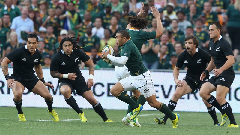 Bryan Habana is seventh in the all-time list of leading rugby union Test try scorers with 47