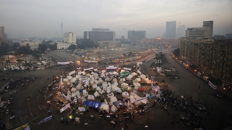 Protests have been taking place around Egypt both for and against President Mohamed Mursi