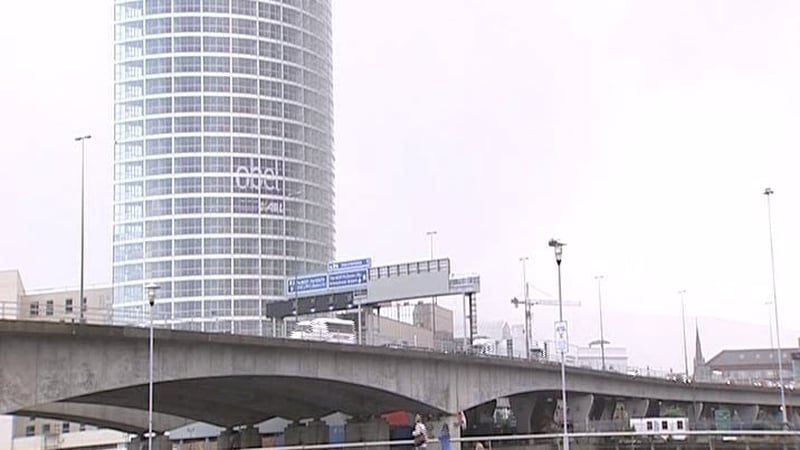 The 28-storey skyscraper was built at Donegall Quay in 2005