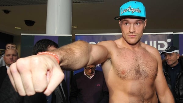 Tyson Fury is unbeaten in 21 professional fights