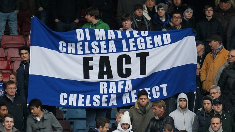 Chelsea fans have voiced their disapproval over the appointment of Rafael Benitez