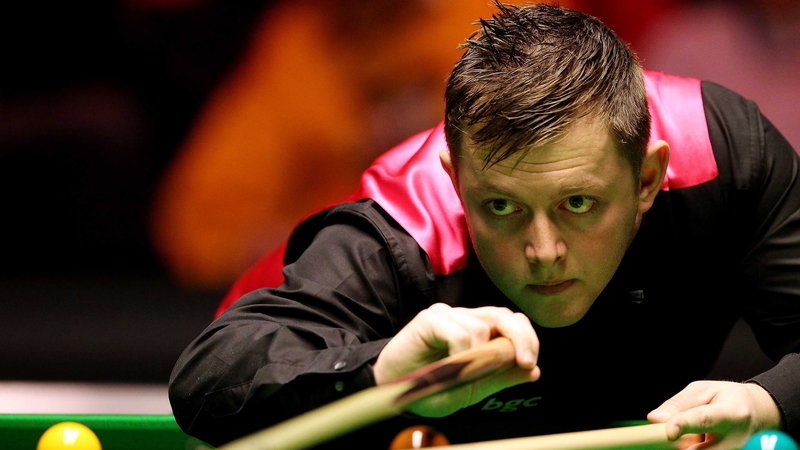 Mark Allen was almost powerless to stop Ding Junhui beating him in Galway this afternoon