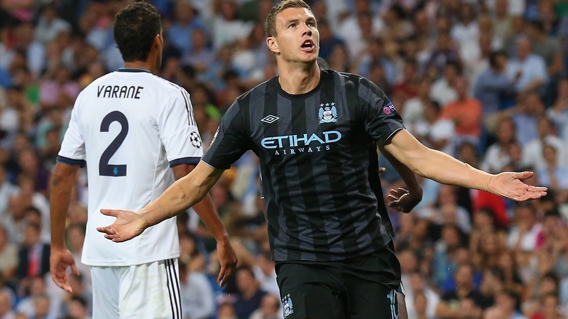 Edin Dzeko: 'In the Champions League we didn't play like we wanted'