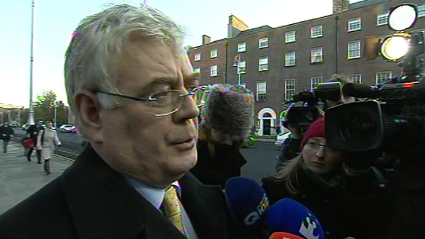 Eamon Gilmore told reporters that those who have the most will contribute most