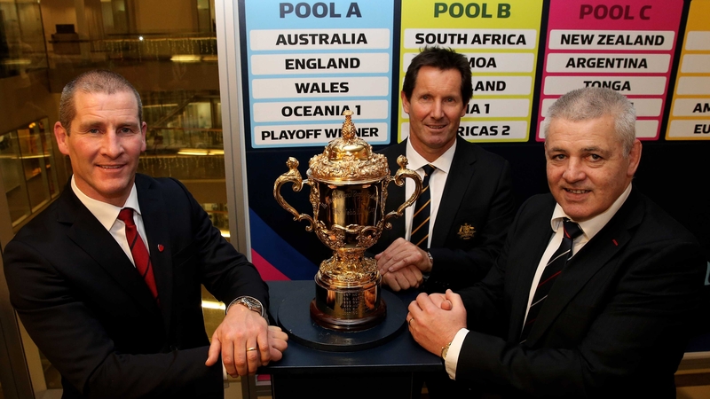 Stuart Lancaster's, Robbie Deans' and Warren Gatland's sides will engage in warfare in Rugby World Cup Pool A in 2015