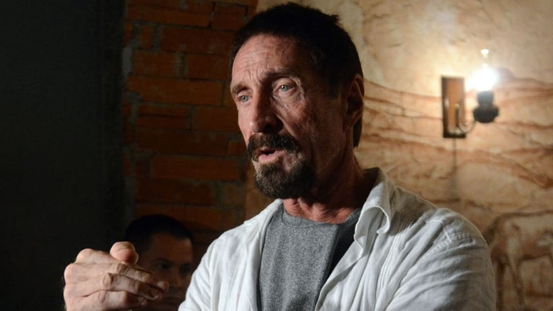 John McAfee is sought by police in Belize over death of Gregory Faull