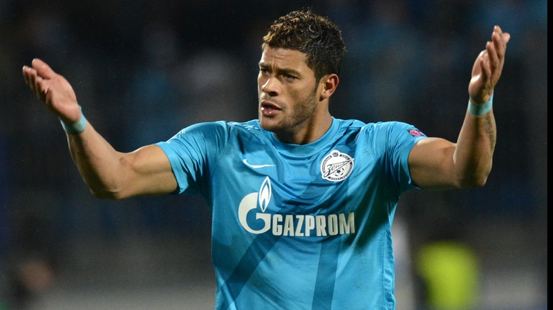 Hulk has threatened to leave Zenit St Petersburg