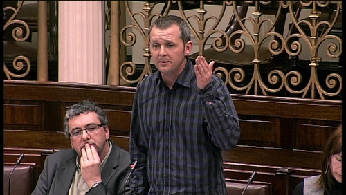People Before Profit TD Richard Boyd Barrett said displacing existing jobs was 'an absolute scandal'