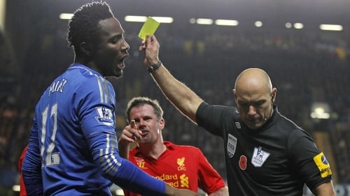 John Obi Mikel entered Mark Clattenburg's dressing room to confront him
