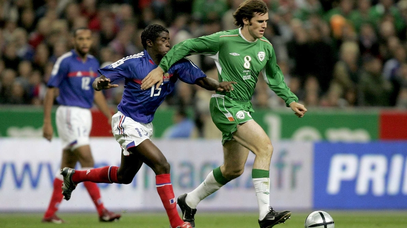 Kevin Kilbane played for Ireland 110 times, making his debut in 1997 against Iceland