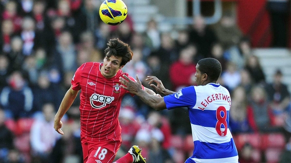 Southampton now have 16 points after 15 games